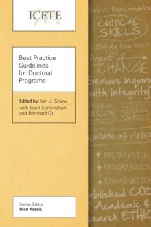 Best Practice Guidelines for Doctoral Programs