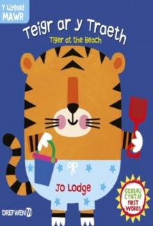 Cyfres y Llygaid Mawr: Teigr ar y Traeth / Tiger at the Beach : Tiger at the Beach