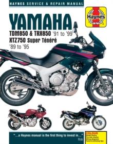 Yamaha TDM850, TRX850 & XTZ750 (89 - 99) Haynes Repair Manual : 89-99