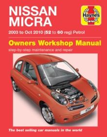 Nissan Micra (03 - Oct 10) Haynes Repair Manual : 45202