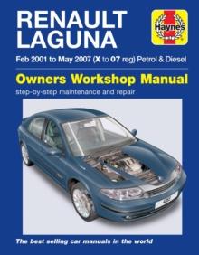 Renault Laguna Petrol & Diesel Owners Workshop Man : 2001-2007