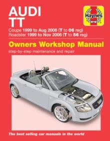 Audi TT (99 To 06) T To 56 Haynes Repair Manual