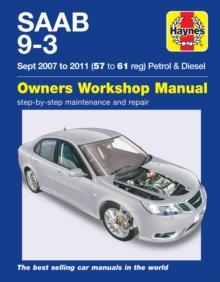 SAAB 9-3 Petrol & Diesel (07 - 11) Haynes Repair Manual : 2007-2011