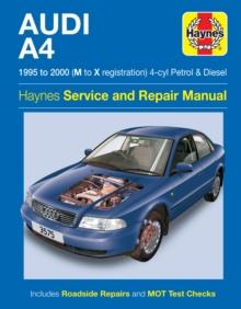 Audi A4 Petrol & Diesel (95 - 00) Haynes Repair Manual : 95-00