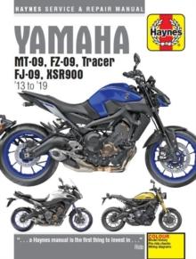 Yamaha MT-09, FZ-09, Tracer, FJ-09, XSR900 (03 -19) : 2013 To 2019