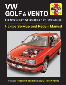 VW Golf & Vento Petrol & Diesel (Feb 92 - Mar 98)