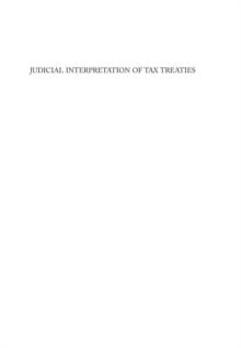 Judicial Interpretation of Tax Treaties : The Use of the OECD Commentary