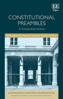 Constitutional Preambles : A Comparative Analysis