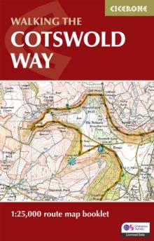 The Cotswold Way Map Booklet : 1:25,000 OS Route Mapping