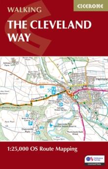 The Cleveland Way Map Booklet : 1:25,000 OS Route Mapping