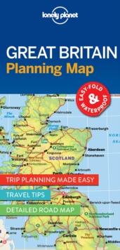 Lonely Planet Great Britain Planning Map