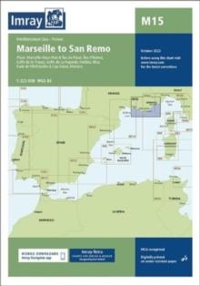 Imray Chart M15 : Marseille to San Remo