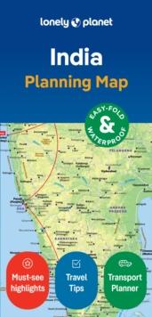 Lonely Planet India Planning Map