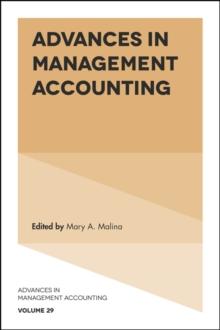 Advances in Management Accounting