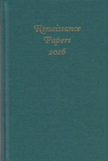 Renaissance Papers 2016