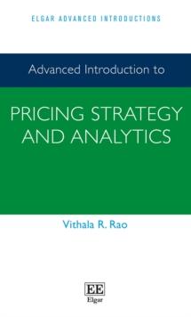 Advanced Introduction to Pricing Strategy and Analytics