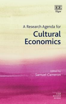 Research Agenda for Cultural Economics