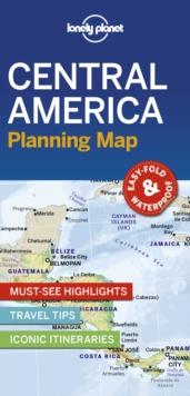 Lonely Planet Central America Planning Map