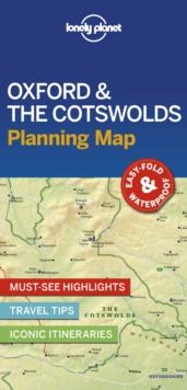 Lonely Planet Oxford & the Cotswolds Planning Map