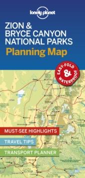 Lonely Planet Zion & Bryce Canyon National Parks Planning Map