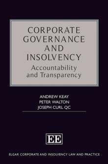 Corporate Governance and Insolvency : Accountability and Transparency