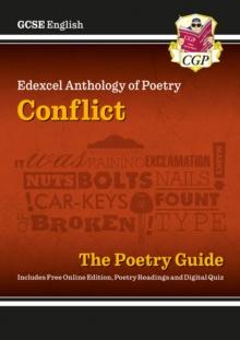 GCSE English Edexcel Poetry Guide - Conflict Anthology includes Online Edition, Audio & Quizzes