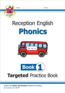 Reception English Phonics Targeted Practice Book - Book 1