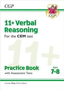 11+ CEM Verbal Reasoning Practice Book & Assessment Tests - Ages 7-8 (with Online Edition)