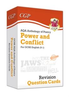 GCSE English: AQA Power & Conflict Poetry Anthology - Revision Question Cards