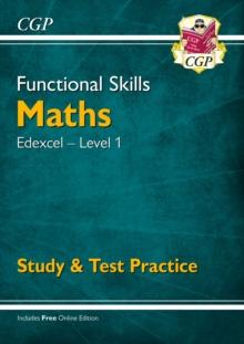 Functional Skills Maths: Edexcel Level 1 - Study & Test Practice