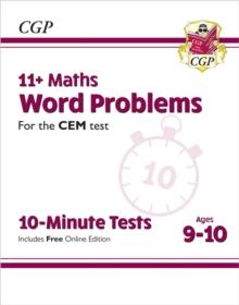 11+ CEM 10-Minute Tests: Maths Word Problems - Ages 9-10 (with Online Edition)