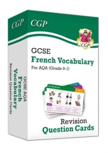 GCSE AQA French: Vocabulary Revision Question Cards (For exams in 2024 and 2025)