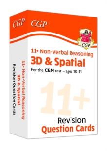 11+ CEM Revision Question Cards: Non-Verbal Reasoning 3D & Spatial - Ages 10-11