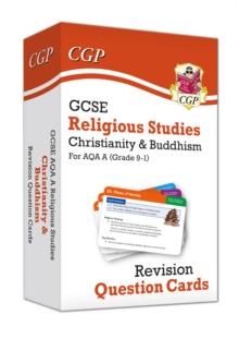 GCSE AQA A Religious Studies: Christianity & Buddhism Revision Question Cards