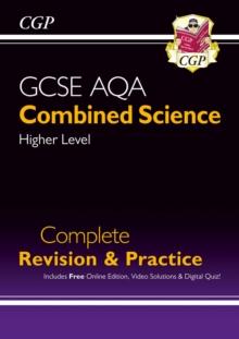 GCSE Combined Science AQA Higher Complete Revision & Practice w/ Online Ed, Videos & Quizzes