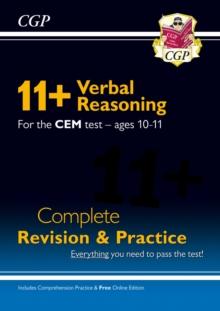 11+ CEM Verbal Reasoning Complete Revision and Practice - Ages 10-11 (with Online Edition)