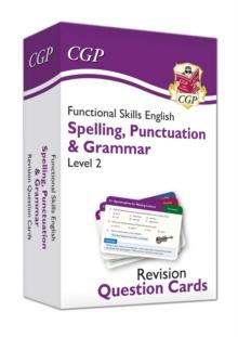 Functional Skills English Revision Question Cards: Spelling, Punctuation & Grammar - Level 2