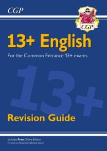 13+ English Revision Guide For The Common Entrance Exams