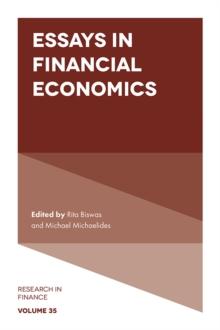 Essays in Financial Economics