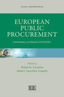 European Public Procurement : Commentary on Directive 2014/24/EU