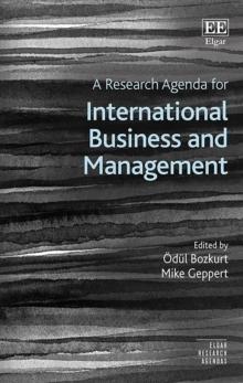 Research Agenda for International Business and Management