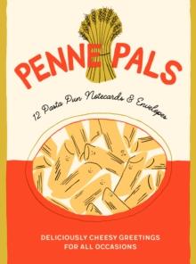 Penne Pals : 12 Pasta Pun Notecards & Envelopes