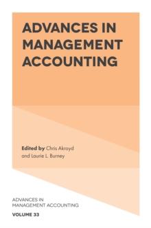 Advances in Management Accounting