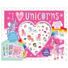 I Love Unicorns Sticker Activity Case