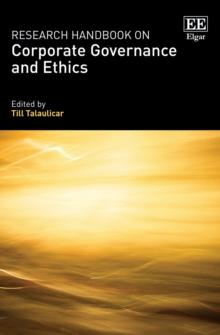 Research Handbook on Corporate Governance and Ethics