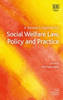 Research Agenda for Social Welfare Law, Policy and Practice