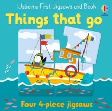 Usborne First Jigsaws And Book: Things that go