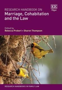 Research Handbook on Marriage, Cohabitation and the Law