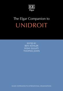 Elgar Companion to UNIDROIT