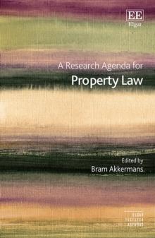 Research Agenda for Property Law